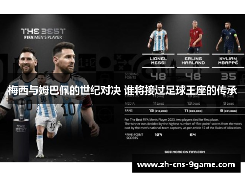 梅西与姆巴佩的世纪对决 谁将接过足球王座的传承